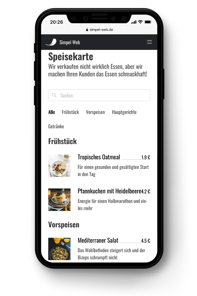 Food Menu